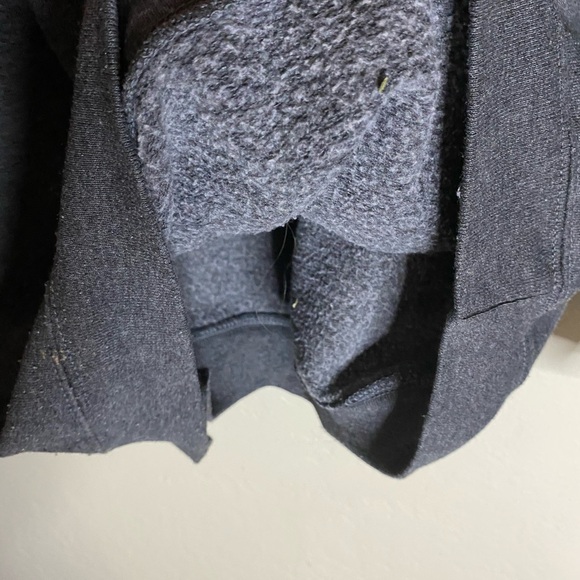 90’s Hanes Eco Smart Sweatshirt, Charcoal Gray with wristband Slits - Picture 6 of 9